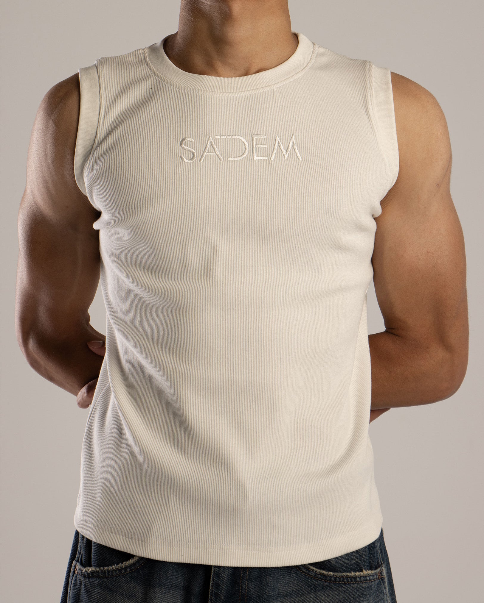 TANK TOP, Off white