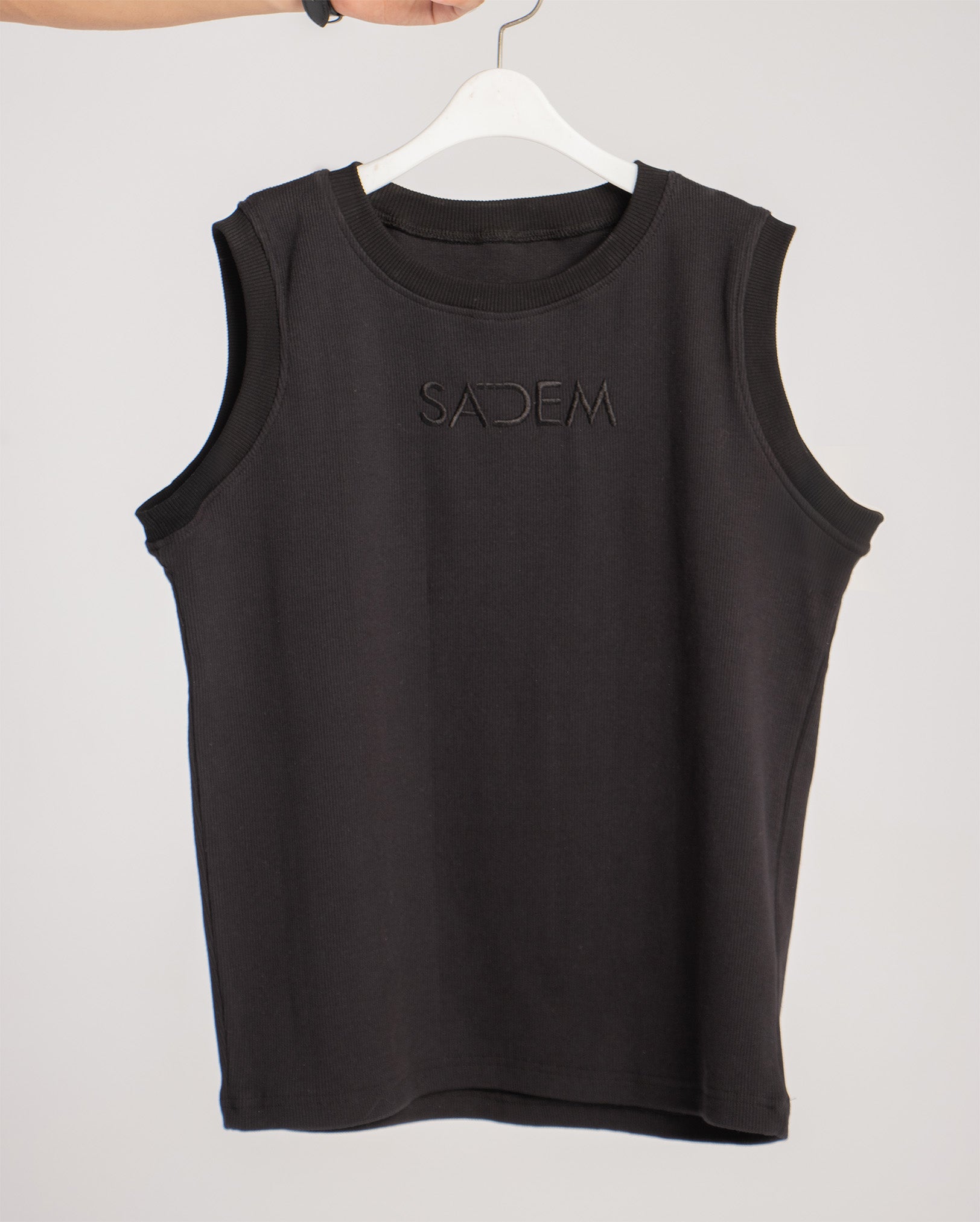 TANK TOP ,BLACK