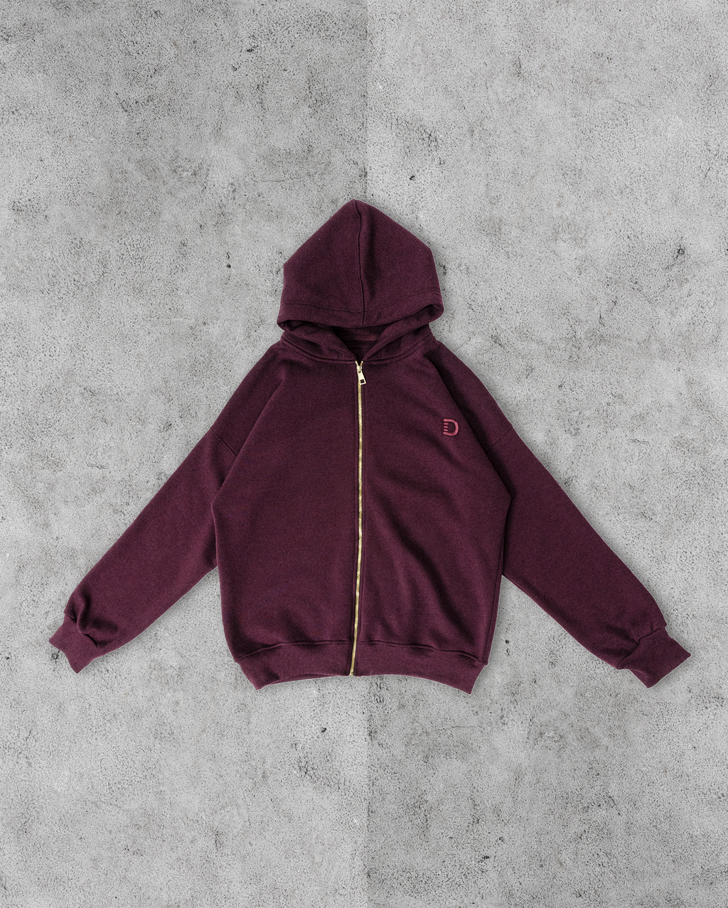 Hoodie Burgundy