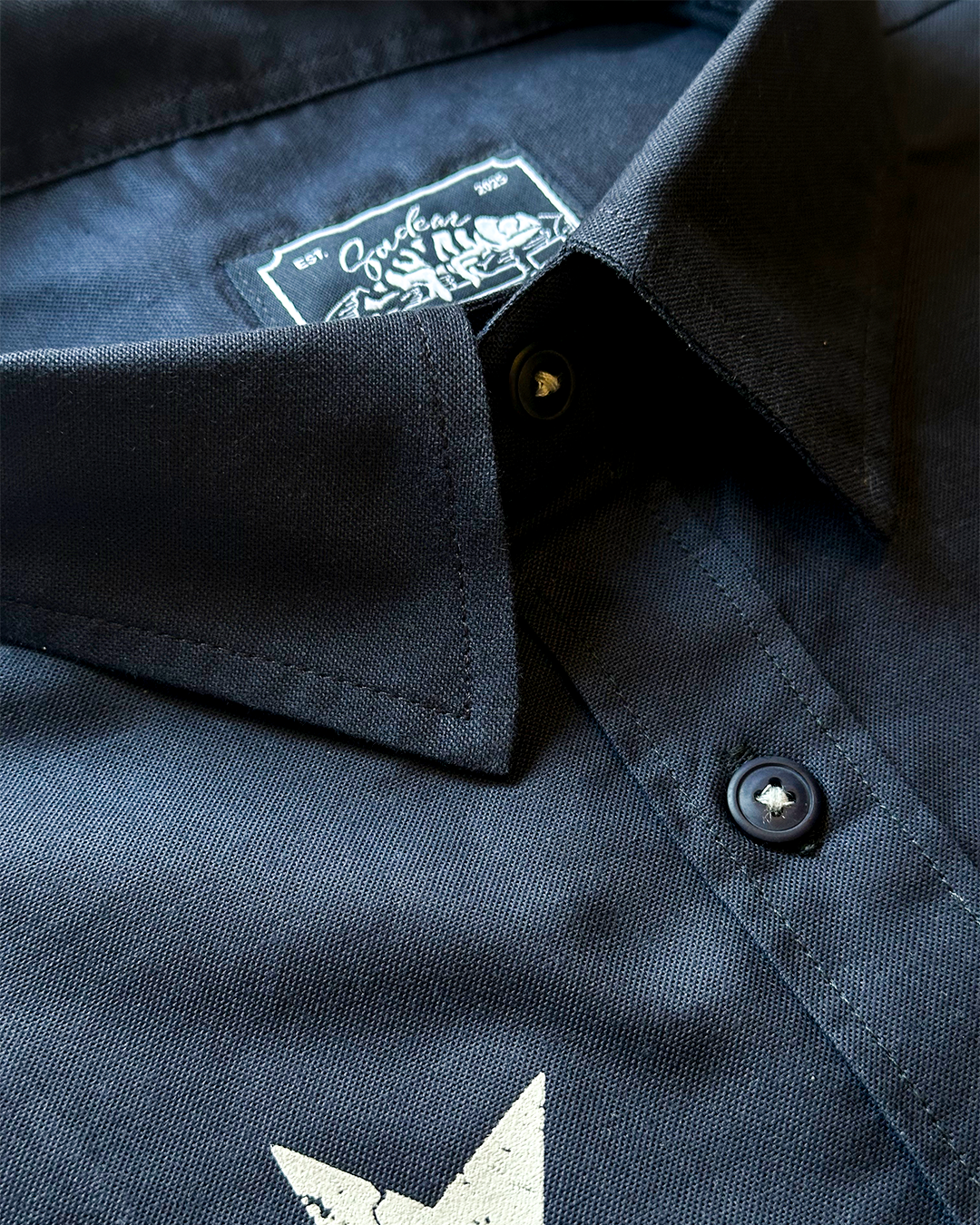 Navy Boxy Shirt