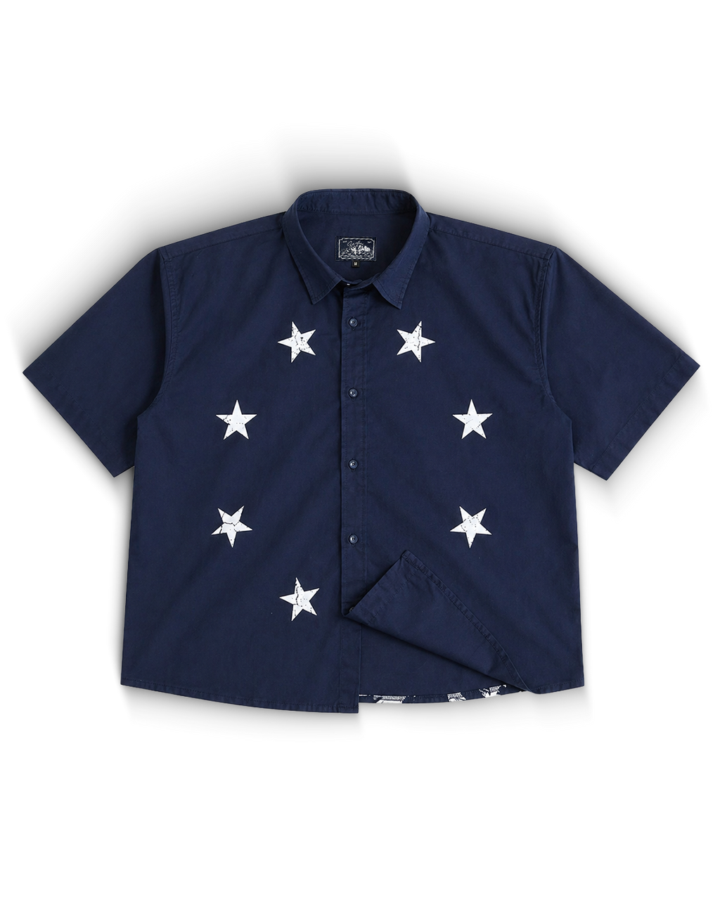Navy Boxy Shirt