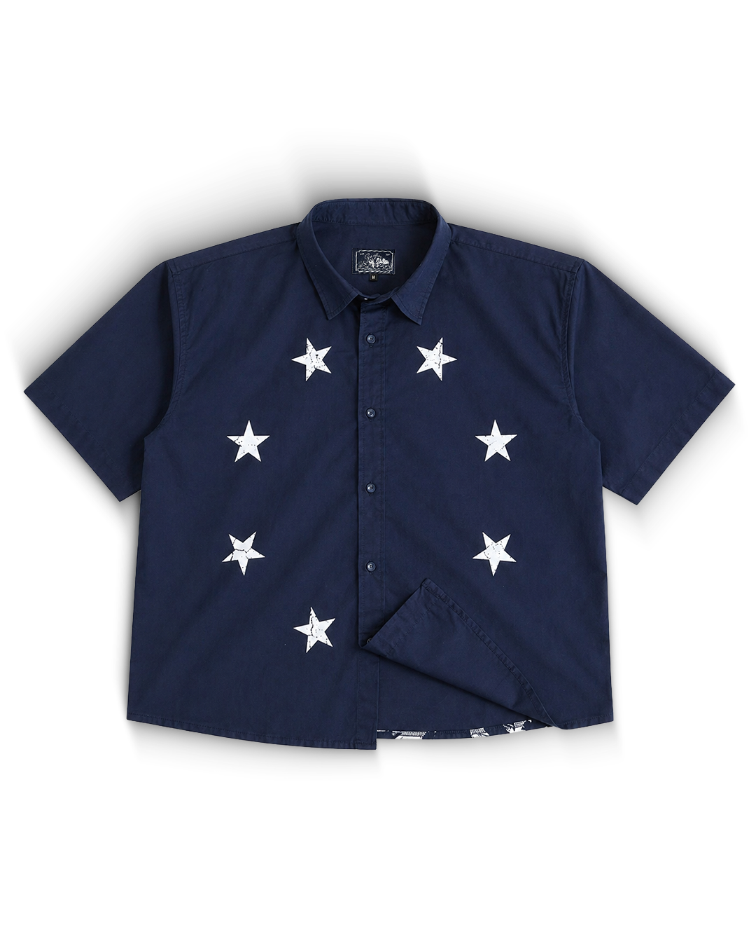 Navy Boxy Shirt
