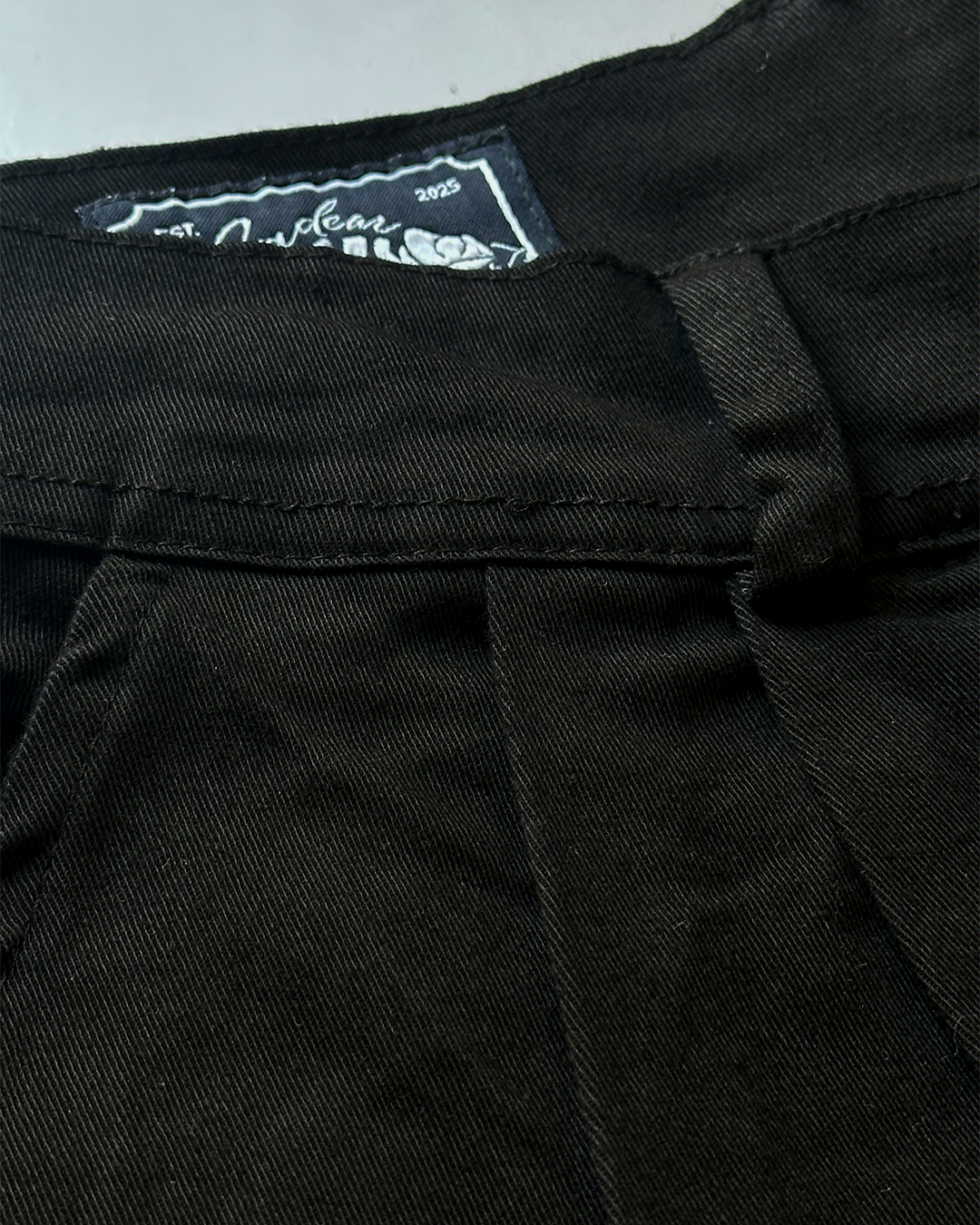 Black flared pants