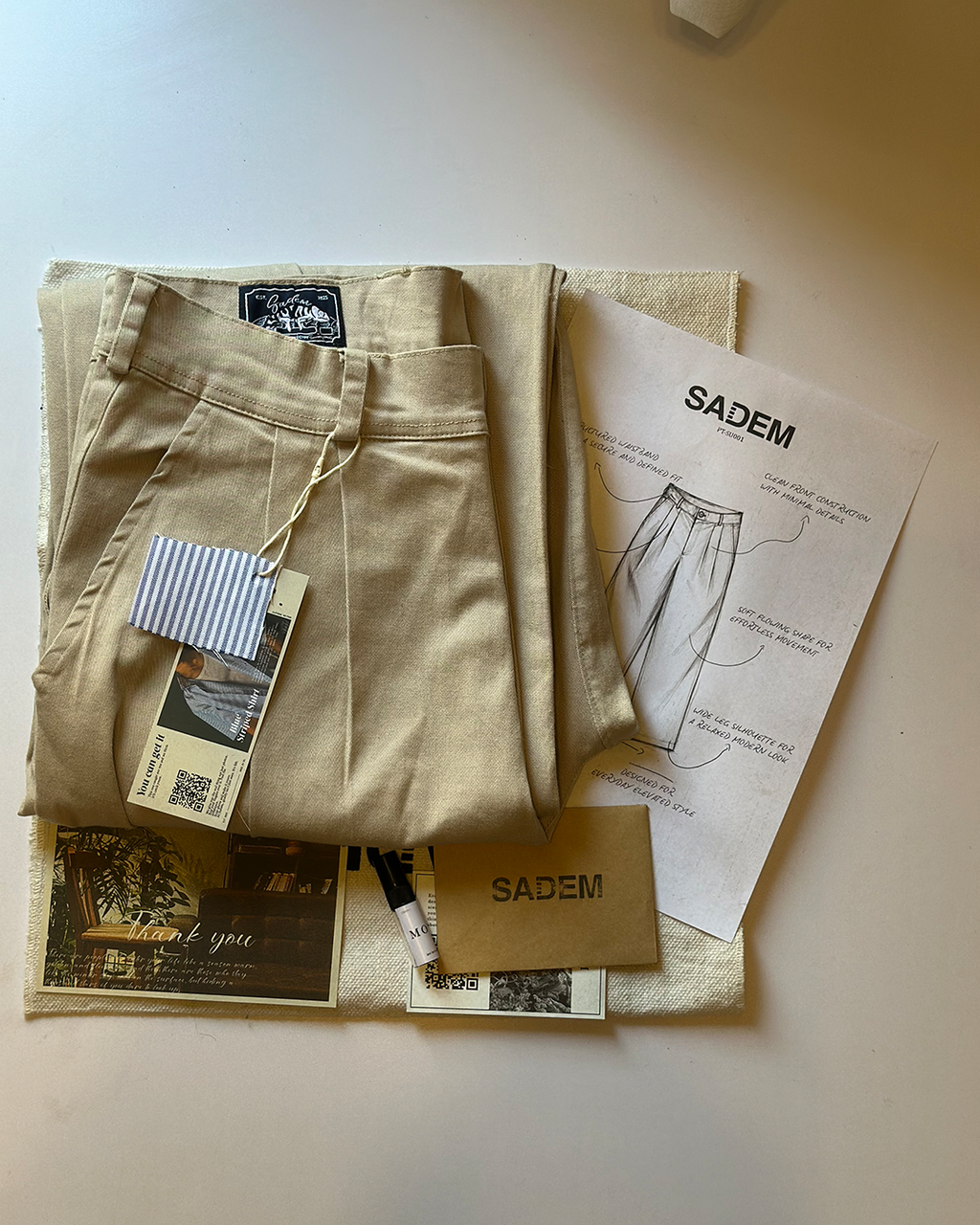 Sand Flared Pants