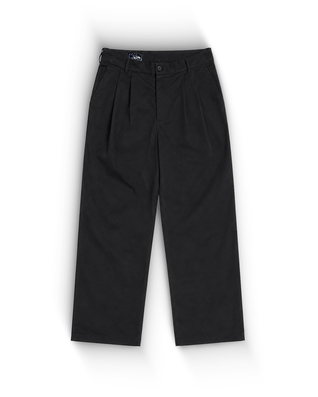 Black flared pants